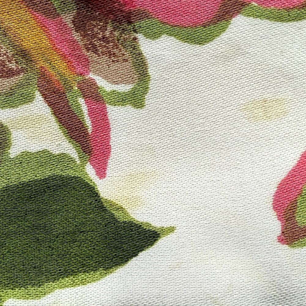 Vintage Kleinerts Cosmetic Bag Floral Pink Multi Compartment Satin Tie MCM - Picture 10 of 11